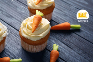 cupcakes de zanahoria