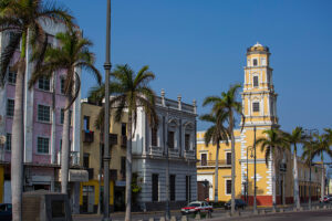 City,View,Of,The,Historic,Center,Of,Heroica,Veracruz,,Mexico. 0