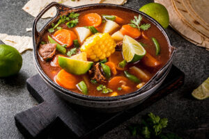 Autumnal,Vegetable,Stew.,Mexican,Traditional,Vegetable,Soup,Mole,De,Olla 0